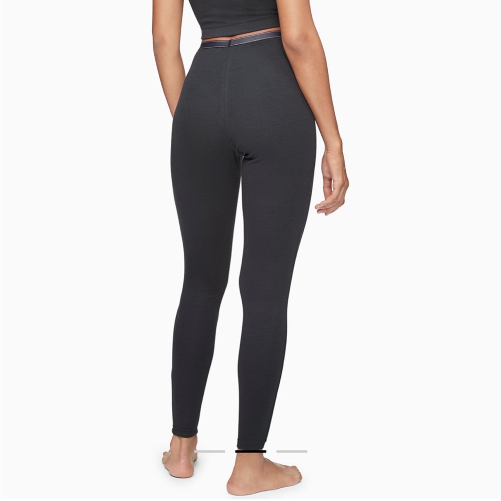 Calvin Klein Ribbed Sleep Leggings